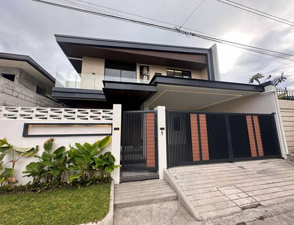 FOR SALE FURNISHED MODERN CONTEMPORARY TWO STOREY HOUSE AND LOT WITH SWIMMING POOL