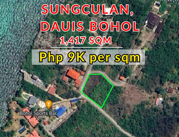 1,417 sqm Residential / Commercial Lot for Sale in Dauis, Bohol