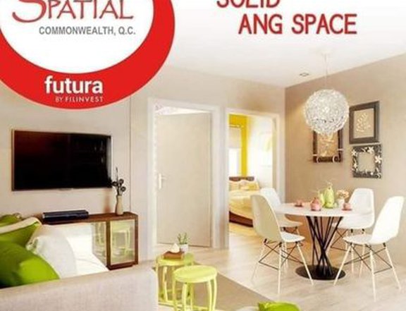 Studio condo unit resort inspired in Commonwealth, Quezon City
