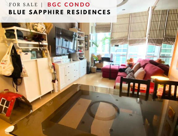 For Sale: 2BR BGC in Blue Sapphire Residences, Bonifacio Global
