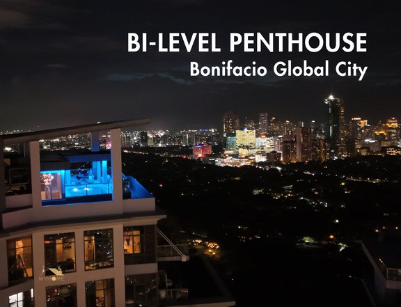 Bellagio, Bonifacio Global City - Penthouse for SALE!  Bi-level  w/ Private Pool and Deck