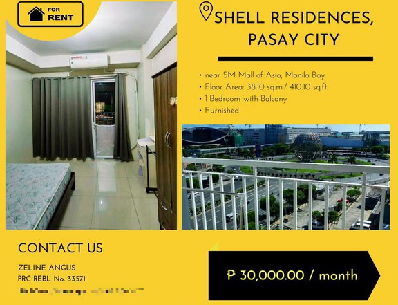 1-bedroom Big-Cut Condo For Rent in Pasay Metro Manila