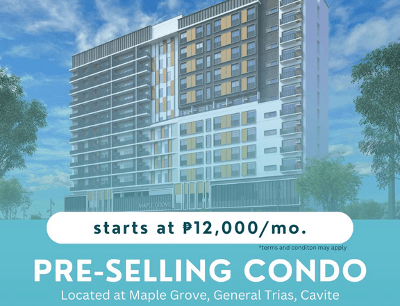 Studio W/balcony Condo For Sale in General Trias Cavite