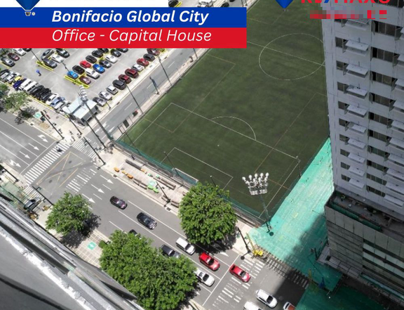 Capital House: 62sqm Bare Office Unit in Bonifacio Global City