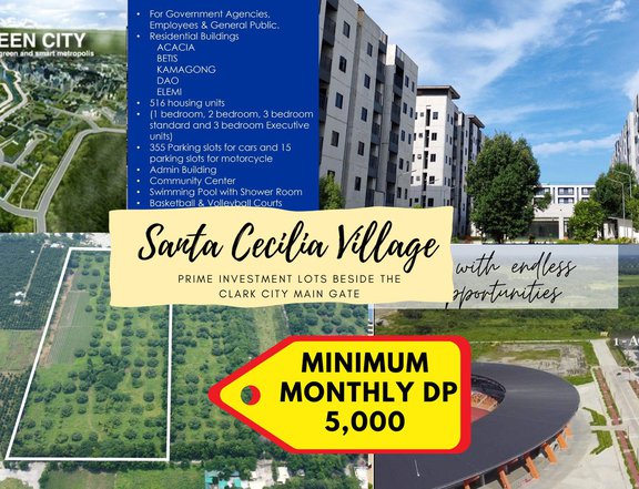 Residential Lot For Sale in Near New Clark City Capas Tarlac