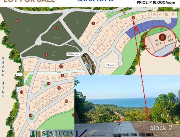 Beach Lot for Sale  El Sitio Nativo, Nasugbu, Batangas