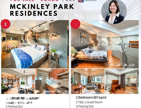 BGC McKinley Park Residences 2-Bedroom Condo for Sale, Crescent Park Residences, Grand Hamptons