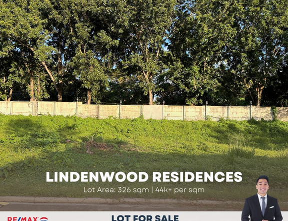 326 SQM Lot For Sale in Lindenwood Residences Muntinlupa