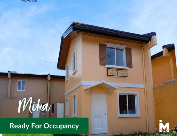 Mika RFO | 2BR House and lot for sale in Camella Provence Malolos
