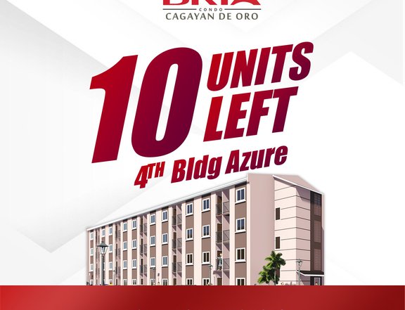 AFFORDABLE STUDIO TYPE CONDO UNIT IN CAGAYAN DE ORO CITY