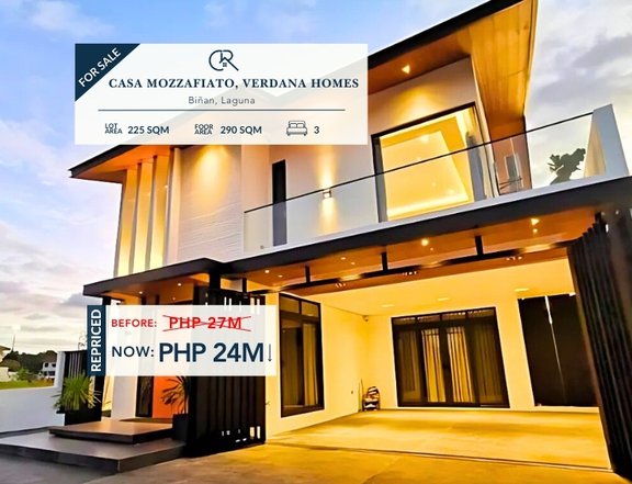 House and Lot at Casa Mozzafiato, Verdana Homes - CRS0167