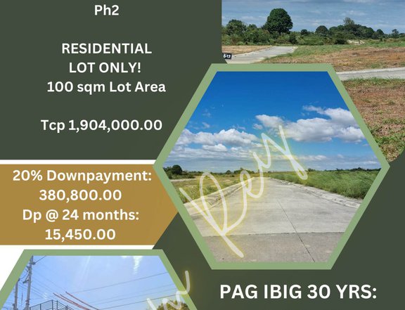 100 sqm Residential Lot Along Gov.'s Drive Brookstone-Trece Cavite