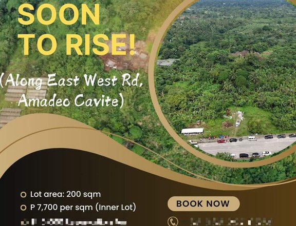 Residential Lot along east west road amadeo cavite