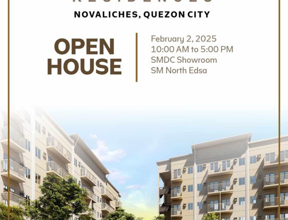 Ready For Occupancy 28.00 sqm 1-bedroom Residential Condo For Sale in Novaliches Quezon City