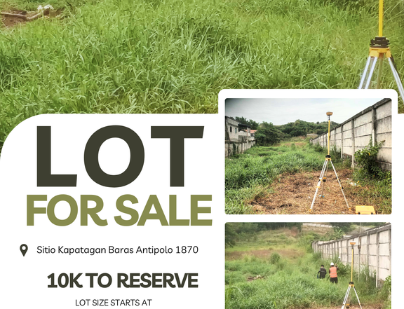 Residential Lot For Sale in Baras, Rizal