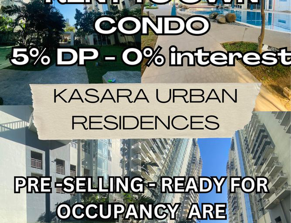 RENT TO OWN CONDO IN PASIG-5%(402k)DP move in agad-25k monthly