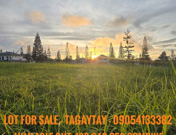 240 sqm Residential Lot For Sale in Tagaytay Cavite