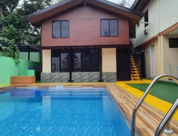 Fully Furnished Airnb/House and Lot with Pool for Sale