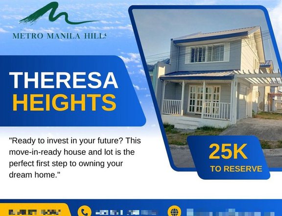 Ready For Occupancy 2- bedroom Single Attached House For Sale in Rodriquez Rizal