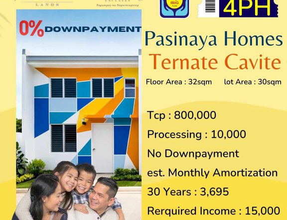 2-bedroom Townhouse For Sale in Ternate Cavite