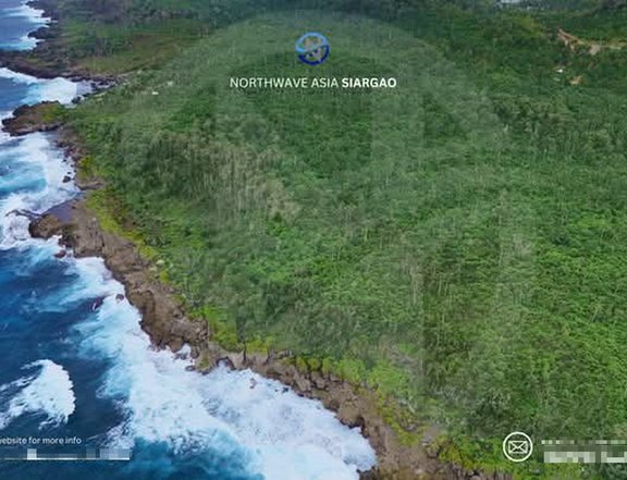 40-Hectare Oceanfront & Cliffside Property Along National Highway in Siargao