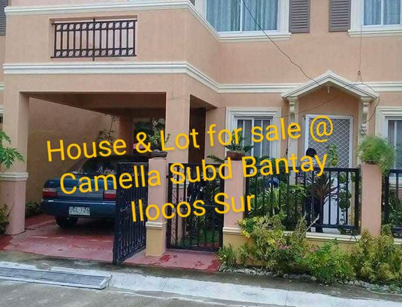 House and lot for sale at Camella Subdivision Brgy Mura Bantay Ilocos Sur