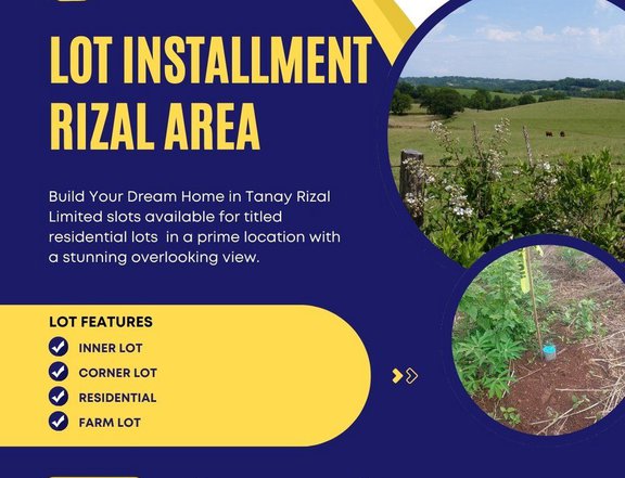 150sqm farmlot for sale in tanay rizal