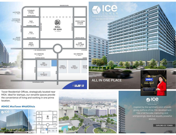 SMDC ICE Office Condo For Sale in Manila Bay Pasay