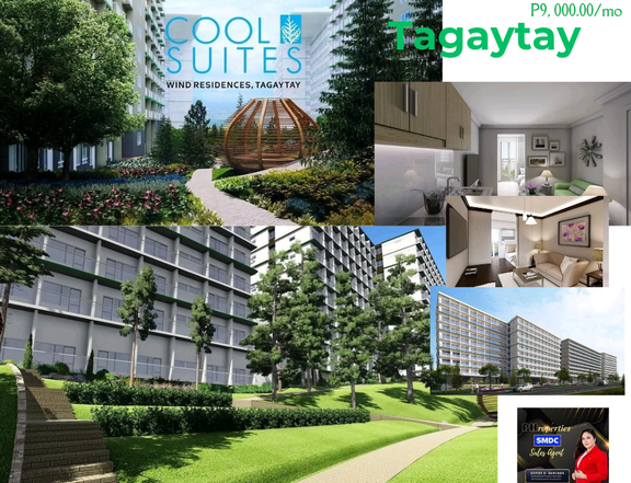 SMDC Cool Suites 1-bedroom Residential Condo For Sale in Tagaytay Cavite