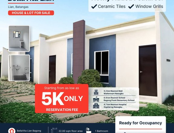 Bellavita - Studio-like Rowhouse For Sale in Pila Laguna