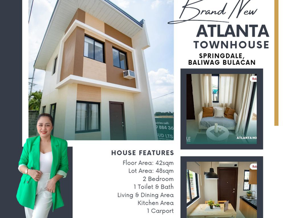 2-bedroom Townhouse For Sale