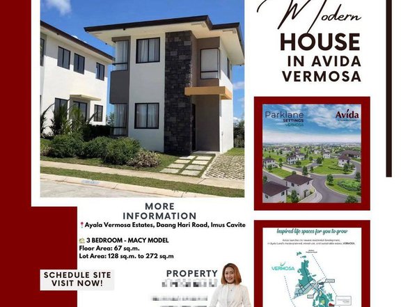 MACY 3-bedroom Single Detached House For Sale in Imus Cavite