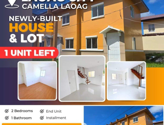 Ready For Occupancy 2-bedroom Townhouse For Sale in Laoag Ilocos Norte pay only 85,540 DP TO MOVE IN