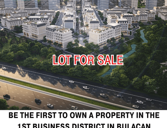 SHOPHOUSE Lot can build up to 3 Story High,1st Business District in Bulacan.