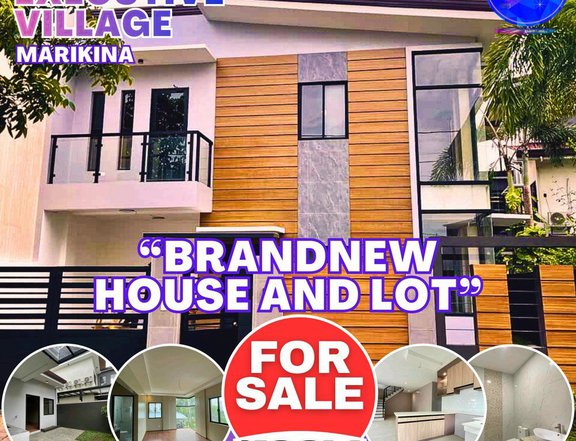 Brandnew House & Lot - Trevi Executive Village with 4 bedrooms clean title for sale in Marikina