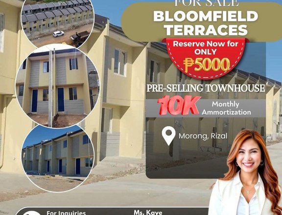 Affordable Townhouse For Sale at Bloomfield Terraces