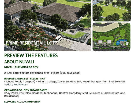 For Sale Lot in Nuvali Laguna Sereneo