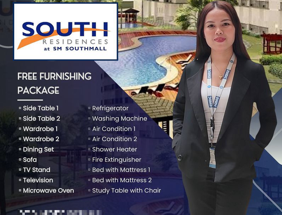 Affordable 2BR Condominium with Free Furnishing package