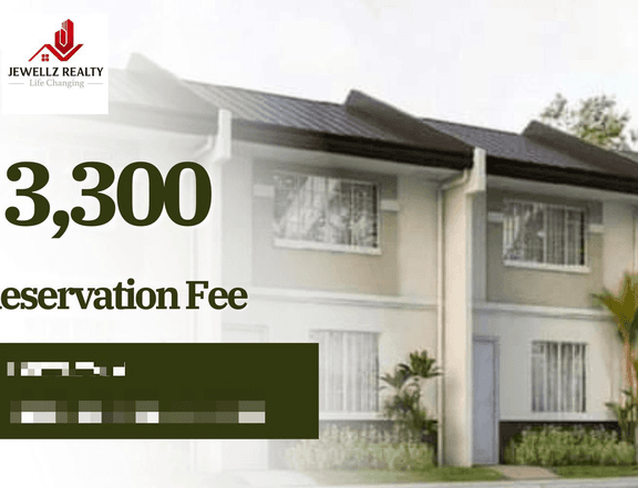 3,300 Reservation Promo!Townhouse For Sale thru Pag-IBIG in Sariaya Quezon