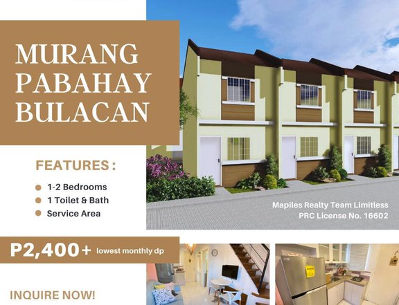 2-bedroom Townhouse For Sale in Santa Maria Bulacan