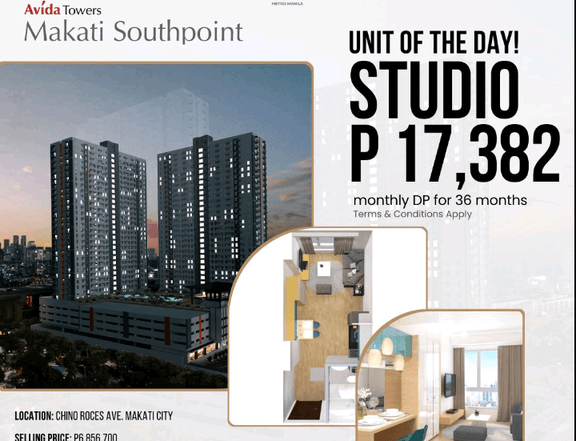 Ready For Occupancy 23.30 sqm Studio Residential Condo For Sale