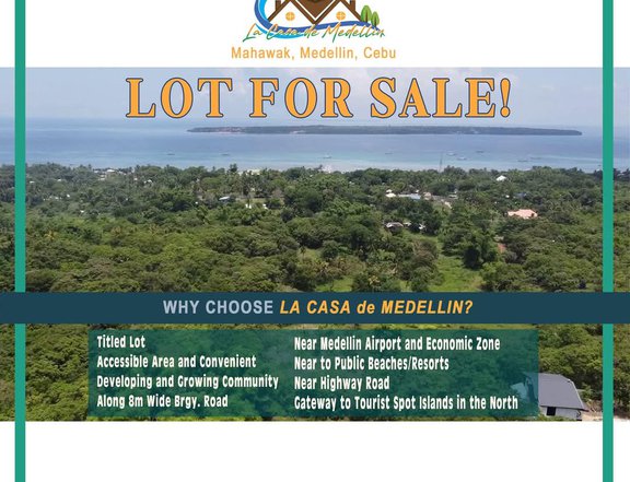 80 sqm Residential Lot For Sale in Medellin Cebu