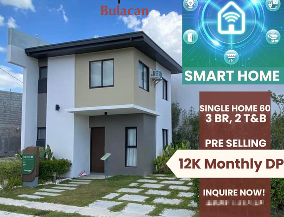 House For Sale in Amaia Scapes Bulacan. Smart Home complete turnover