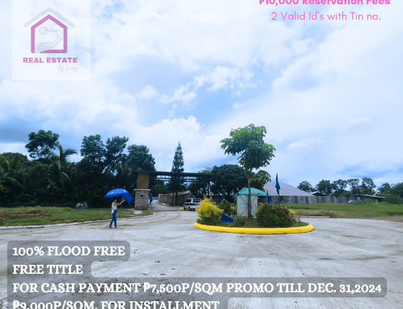 100% Flood free Affordable Lot for sale at Mendez Cavite