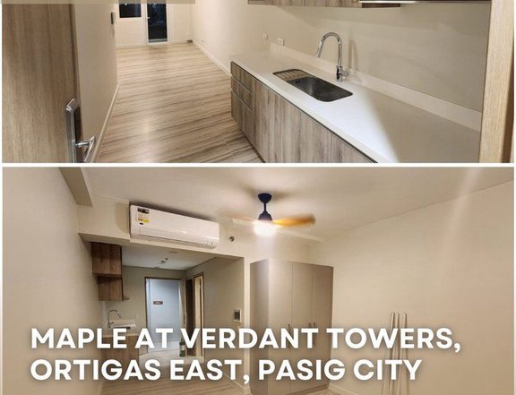 FOR LEASE: MAPLE AT VERDANT TOWERS, ORTIGAS EAST, PASIG CITY