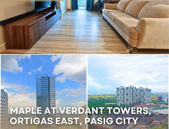 FOR LEASE: MAPLE AT VERDANT TOWERS, ORTIGAS EAST PASIG CITY