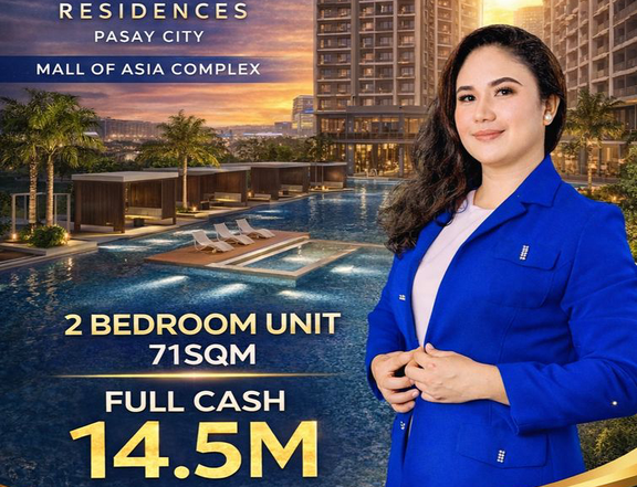 71.00 sqm 2-bedroom Residential Condo For Sale in Manila Bay Pasay