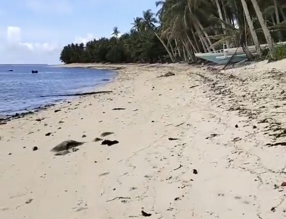 Beachfront Lot with House in Siargao's Famous Surf Spot