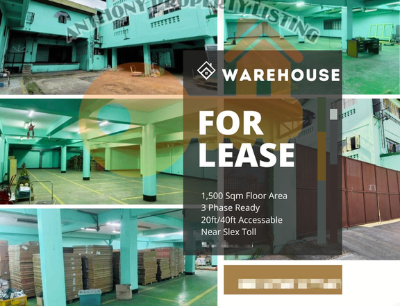 Warehouse (Commercial) For Rent in Paranaque Metro Manila