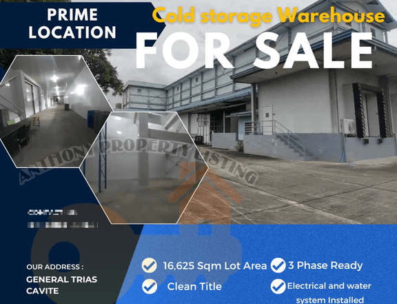 Pre-Owned Warehouse For Sale in General Trias Cavite